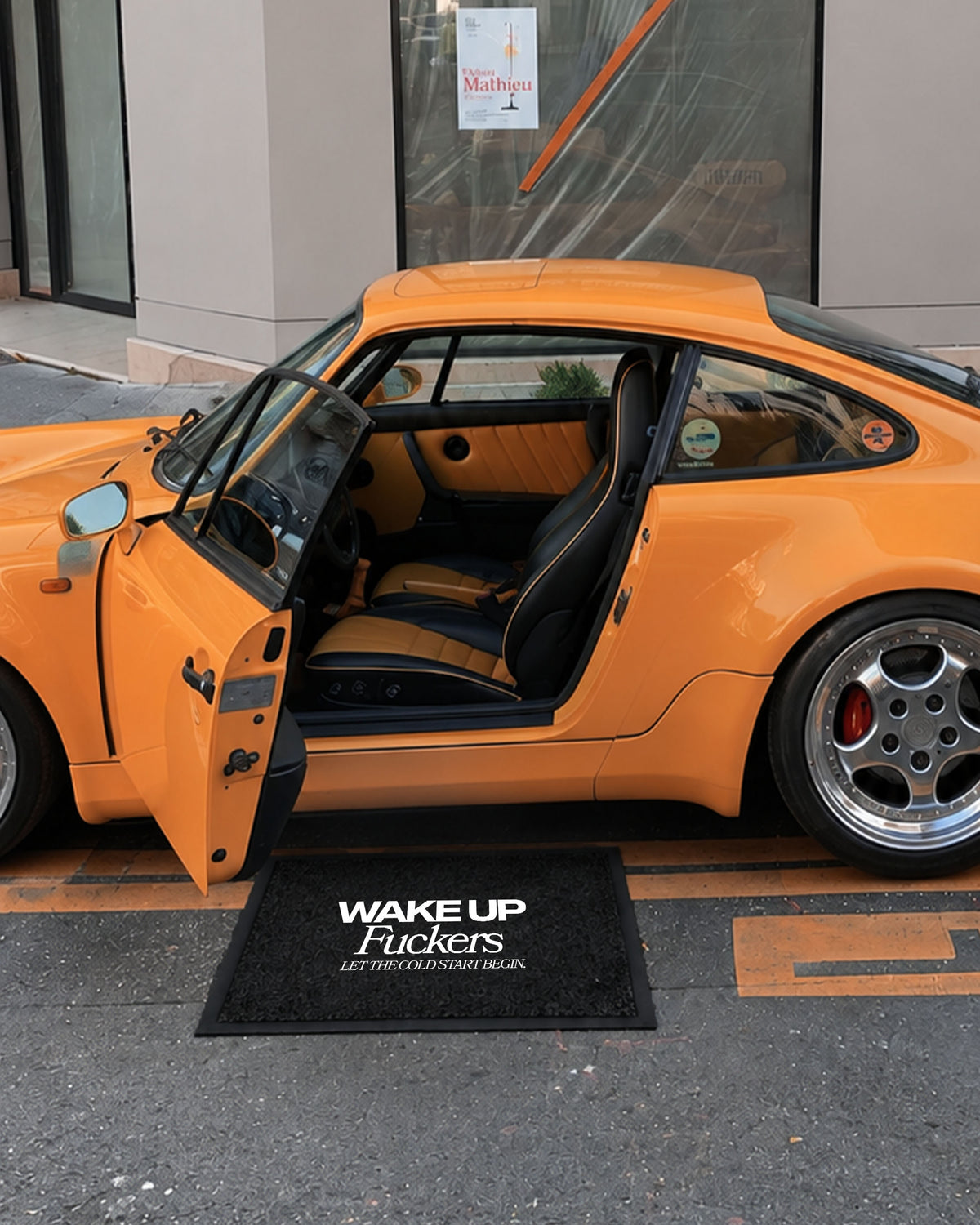 Octane Childhood Doormat - Wake Up Fuckers. Let The Cold Start Begin.-5