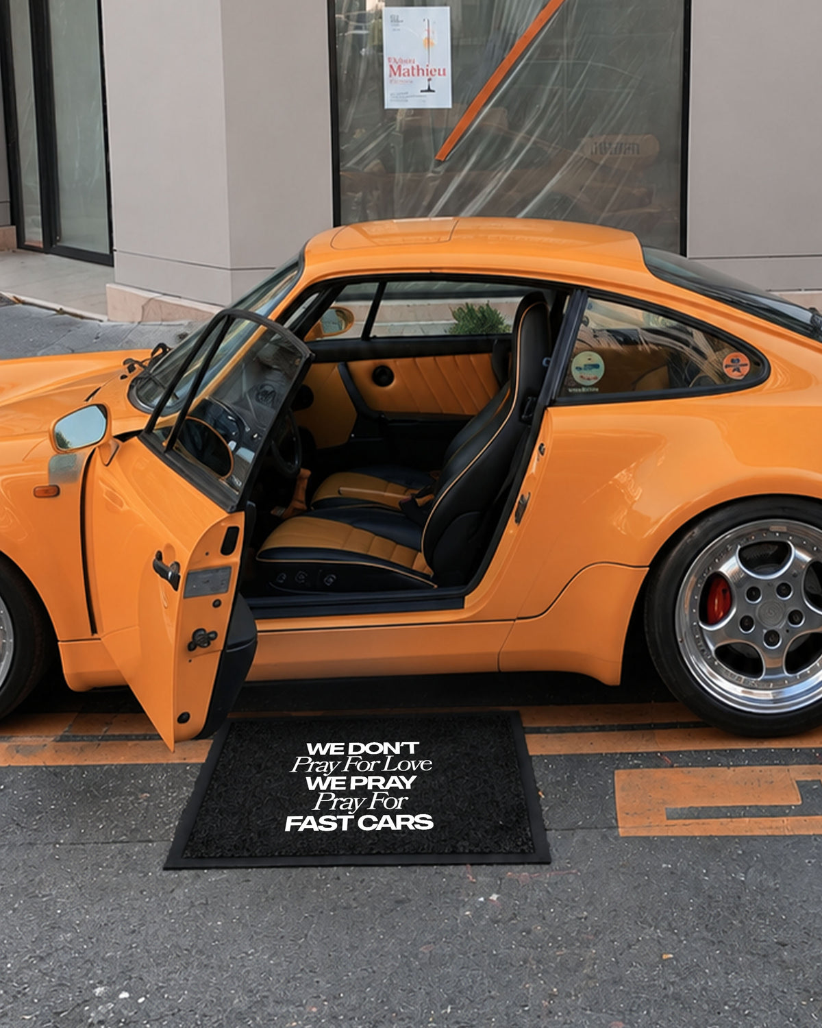 Octane Childhood Doormat - We Don’t Pray For Love. We Pray For Fast Cars.-4