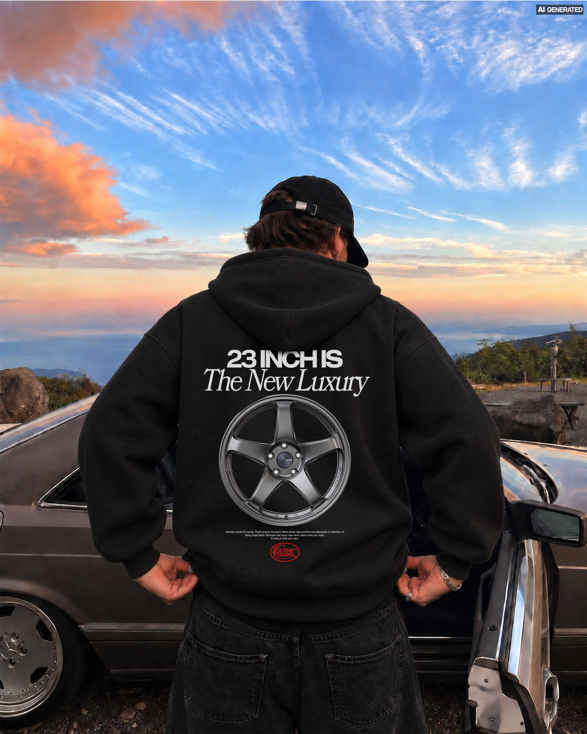 Octane Childhood Hoodie - 23 Inch Is The New Luxury-11