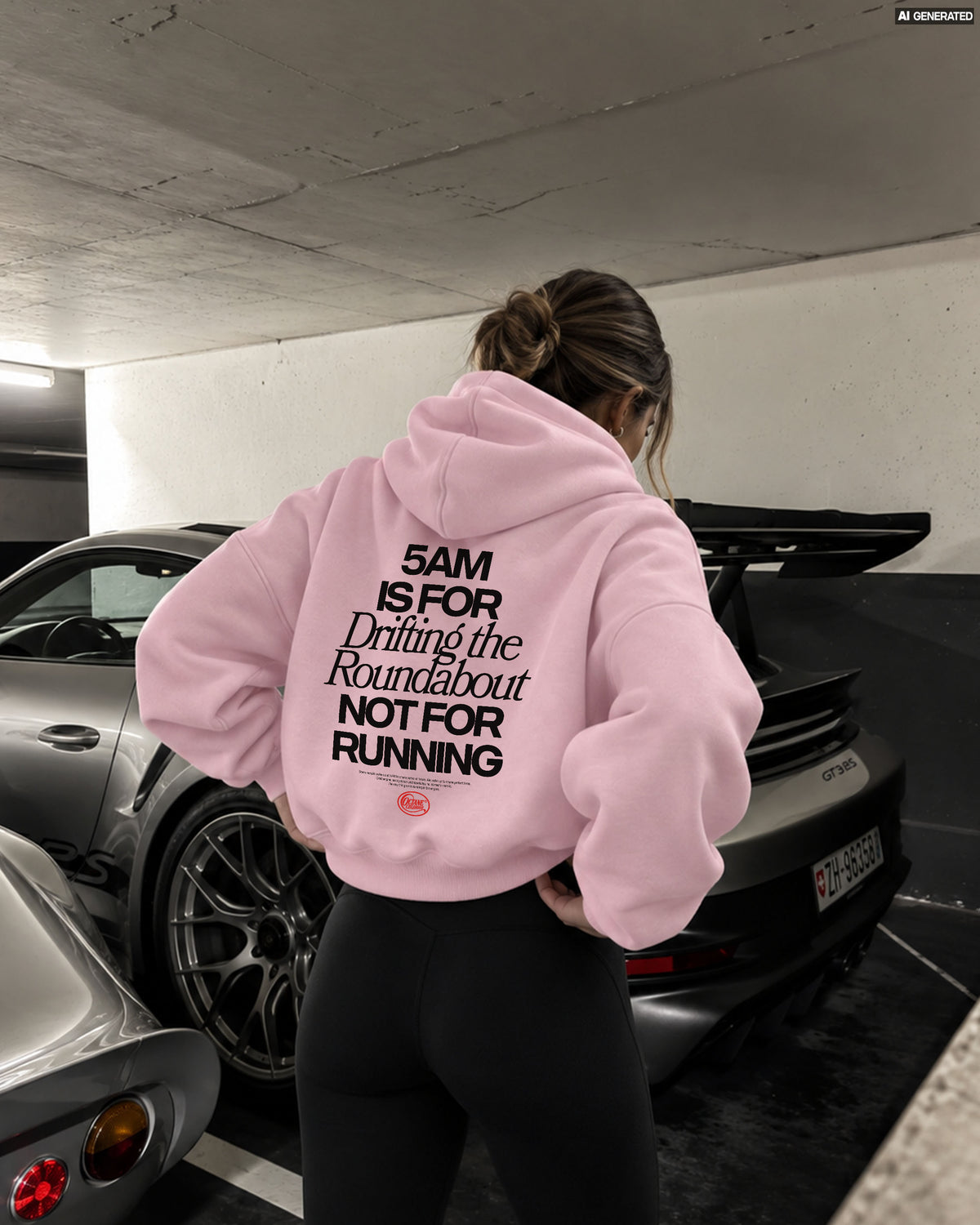 Octane Childhood Hoodie - 5AM Is For Drifting The Roundabout, Not For Running-5
