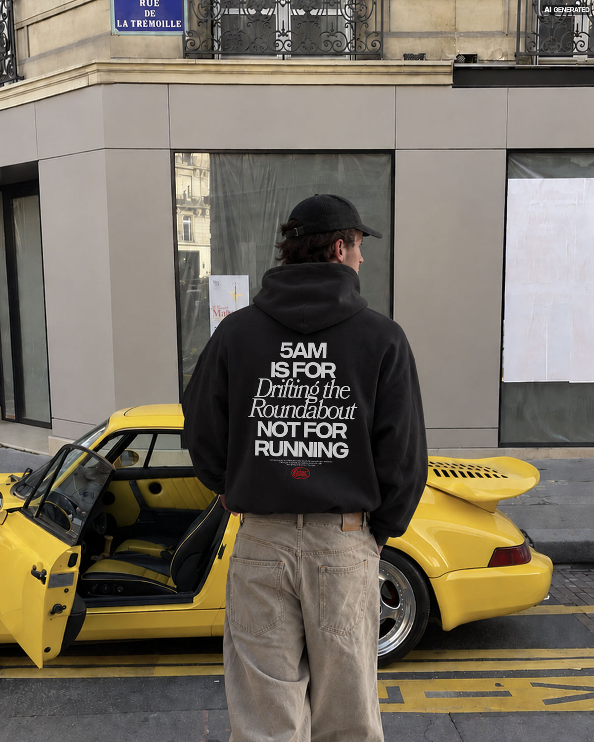 Octane Childhood Hoodie - 5AM Is For Drifting The Roundabout, Not For Running