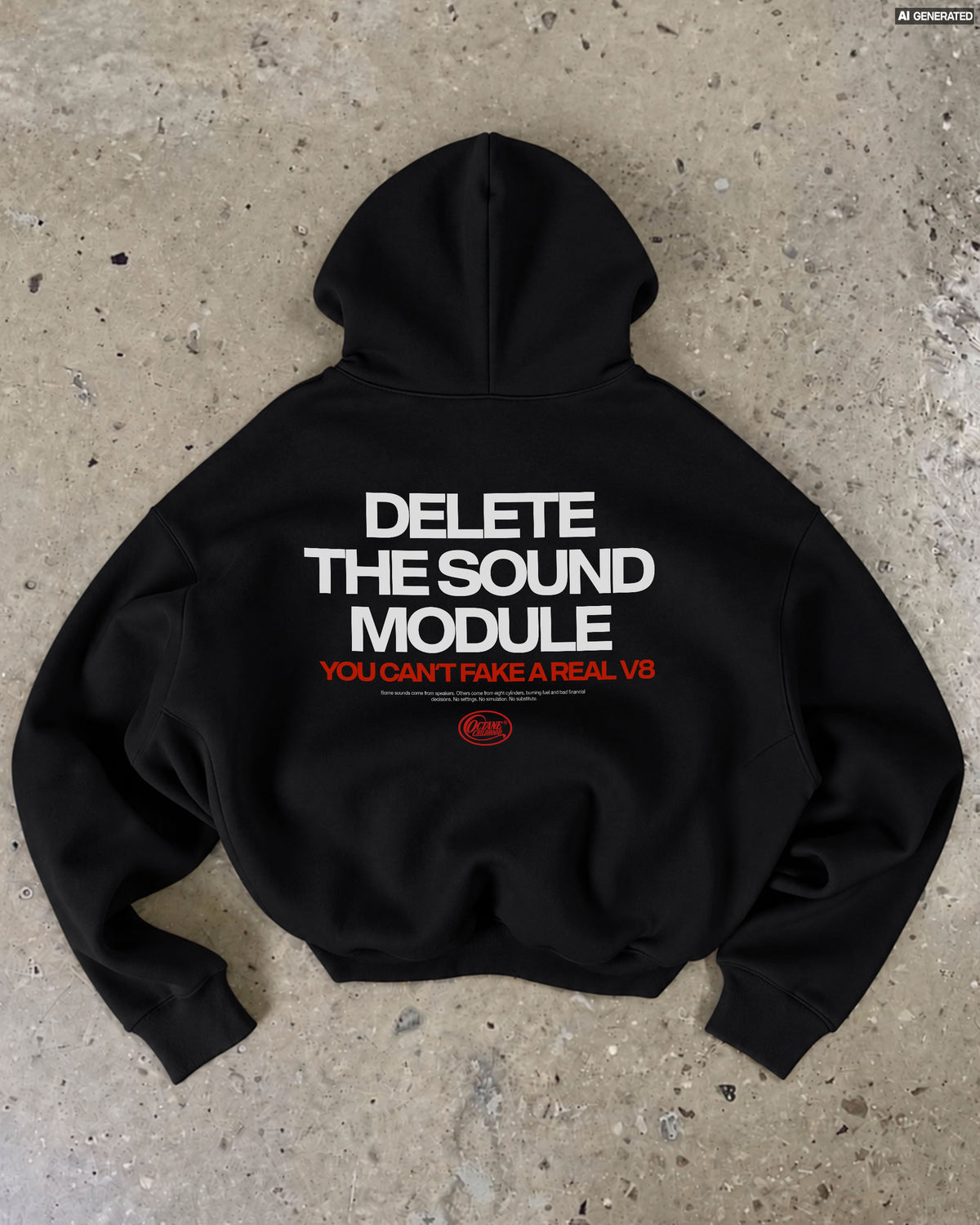 Octane Childhood Hoodie - Delete The Sound Module. You Can’t Fake A Real V8.-8