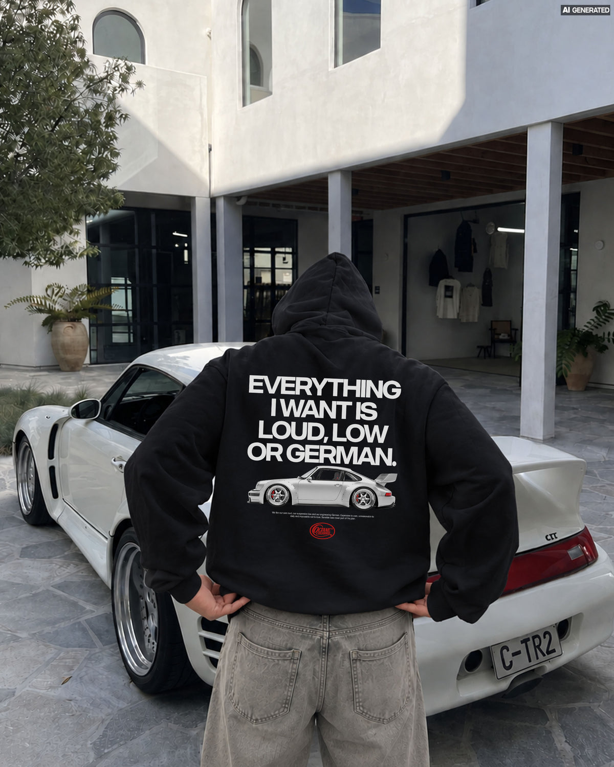 Octane Childhood Hoodie - Everything I Want Is Loud, Low or German.-5
