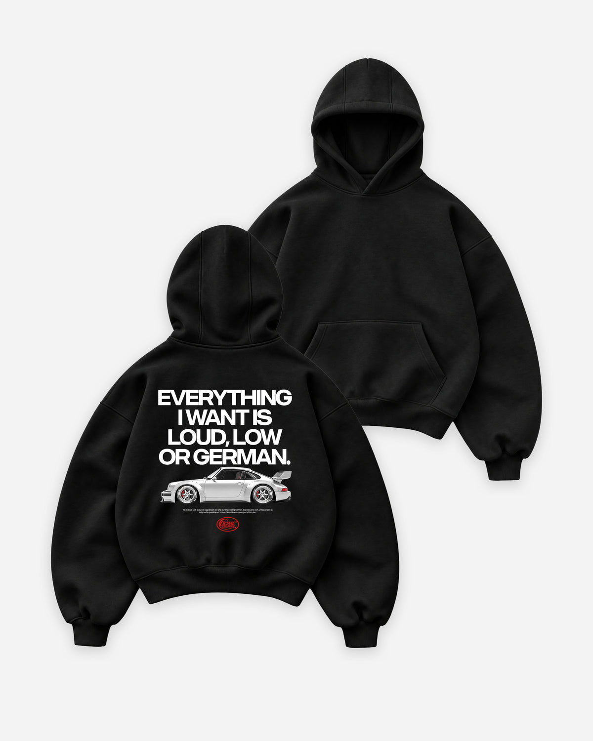 Octane Childhood Hoodie - Everything I Want Is Loud, Low or German.-8