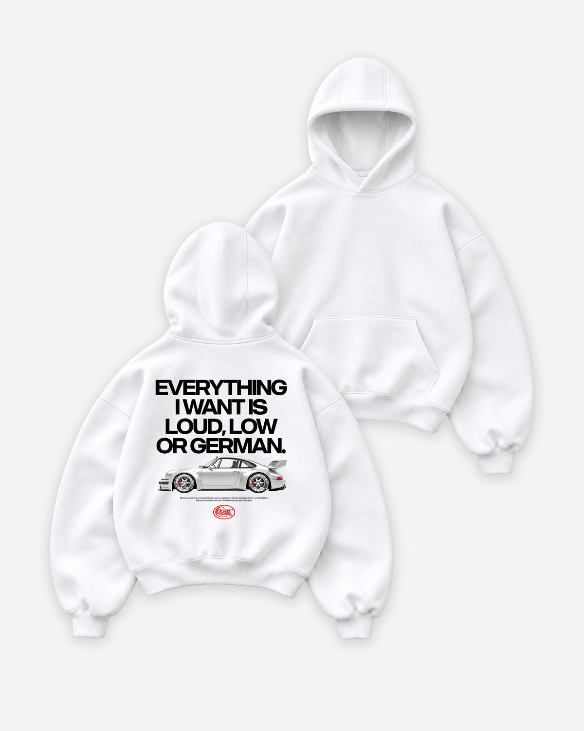 Octane Childhood Hoodie - Everything I Want Is Loud, Low or German.-11