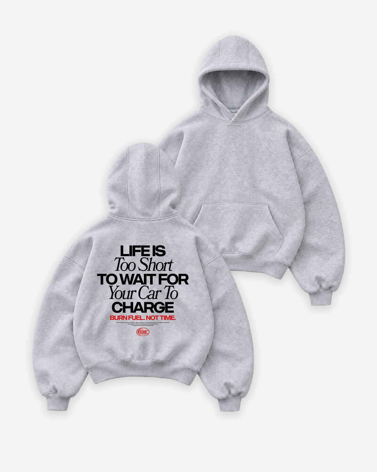 Octane Childhood Hoodie - Life Is Too Short To Wait For Your Car To Charge.-6