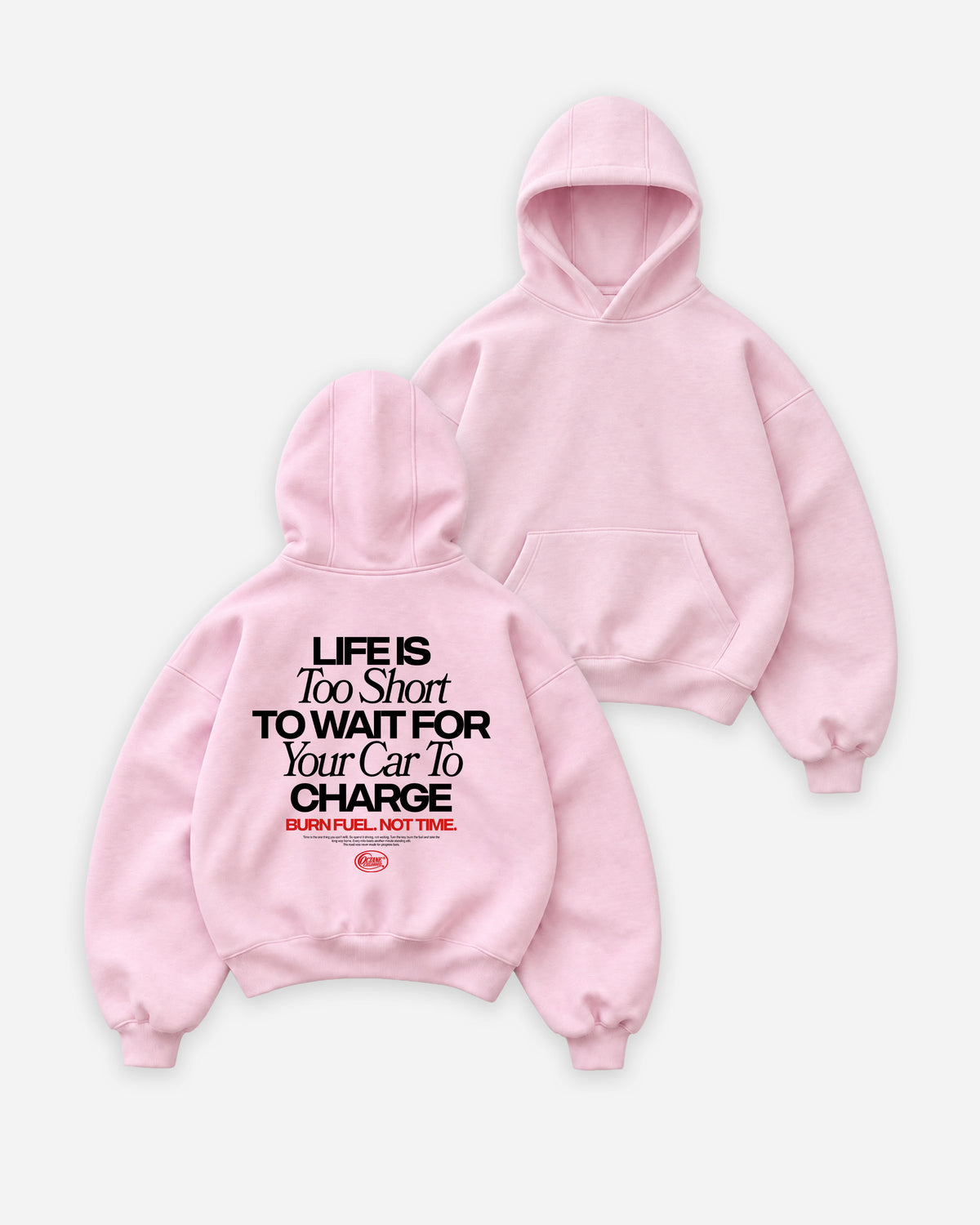 Octane Childhood Hoodie - Life Is Too Short To Wait For Your Car To Charge.-10