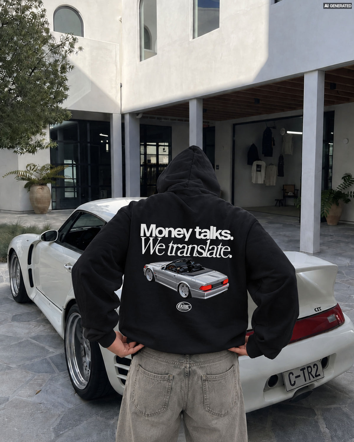 Octane Childhood Hoodie - Money Talks. We Translate.