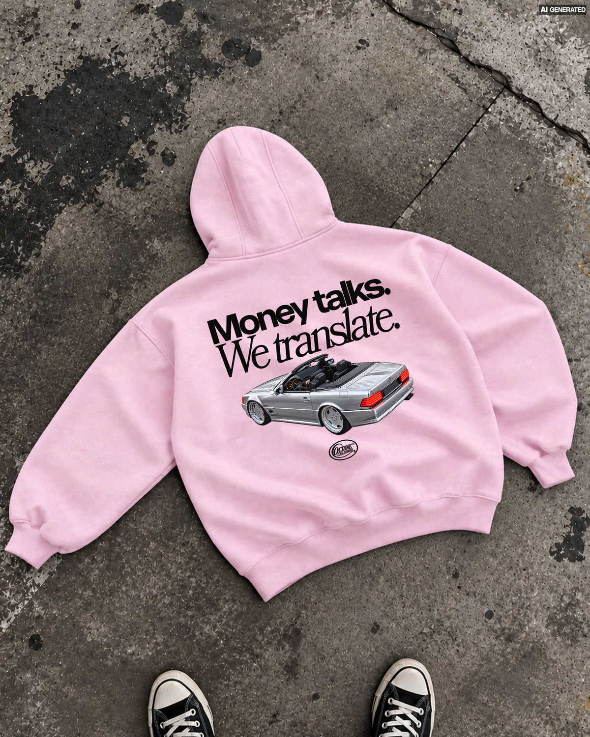 Octane Childhood Hoodie - Money Talks. We Translate.