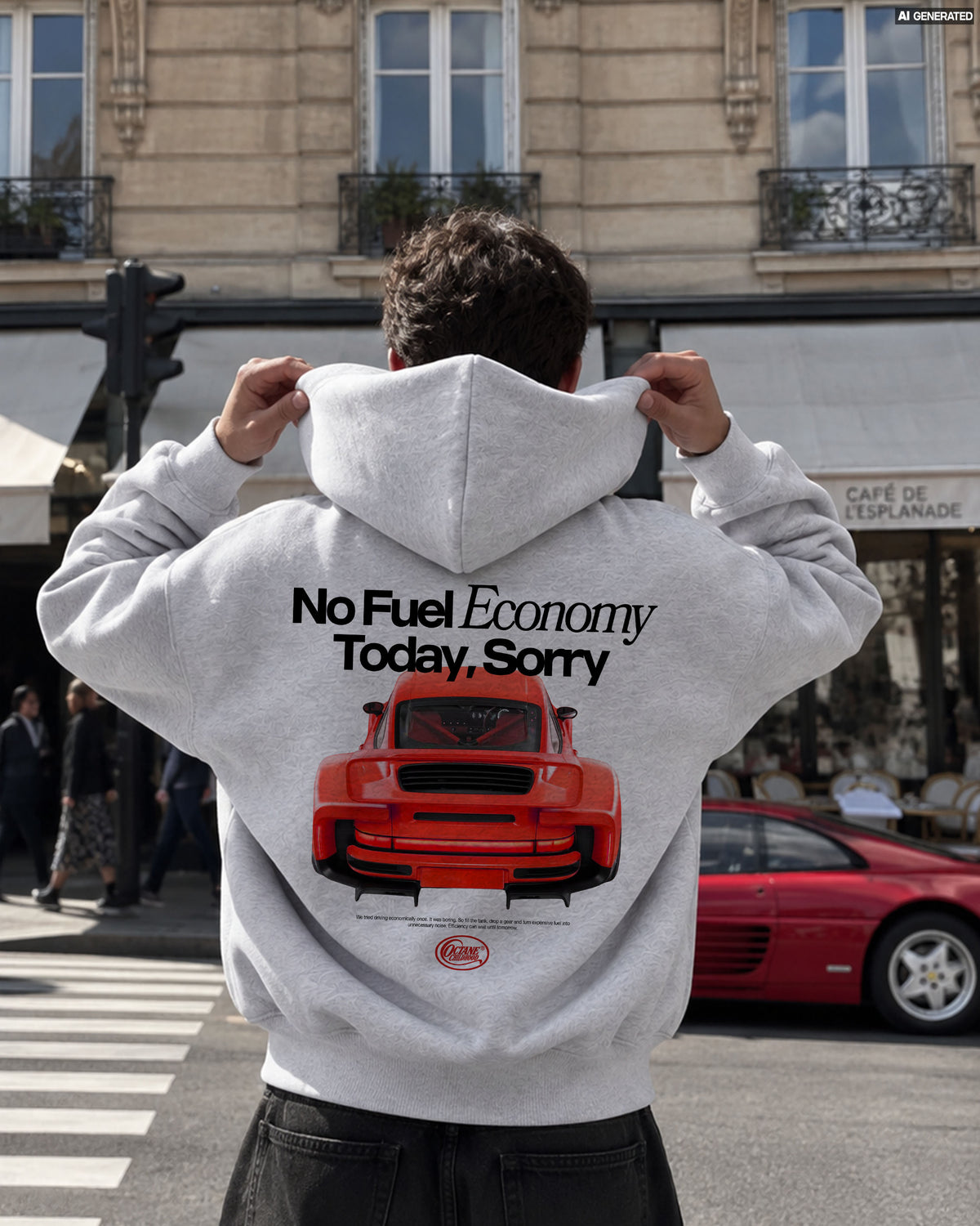 Octane Childhood Hoodie - No Fuel Economy Today, Sorry