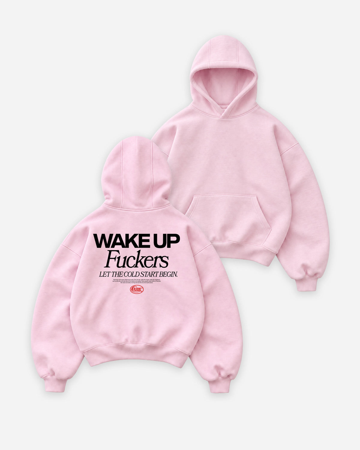Octane Childhood Hoodie - Wake Up Fuckers. Let The Cold Start Begin.-12