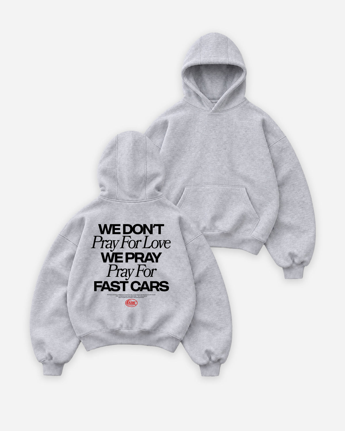 Octane Childhood Hoodie - We Don’t Pray For Love. We Pray For Fast Cars.-11