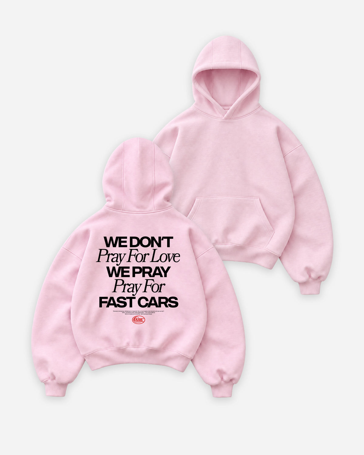 Octane Childhood Hoodie - We Don’t Pray For Love. We Pray For Fast Cars.-8