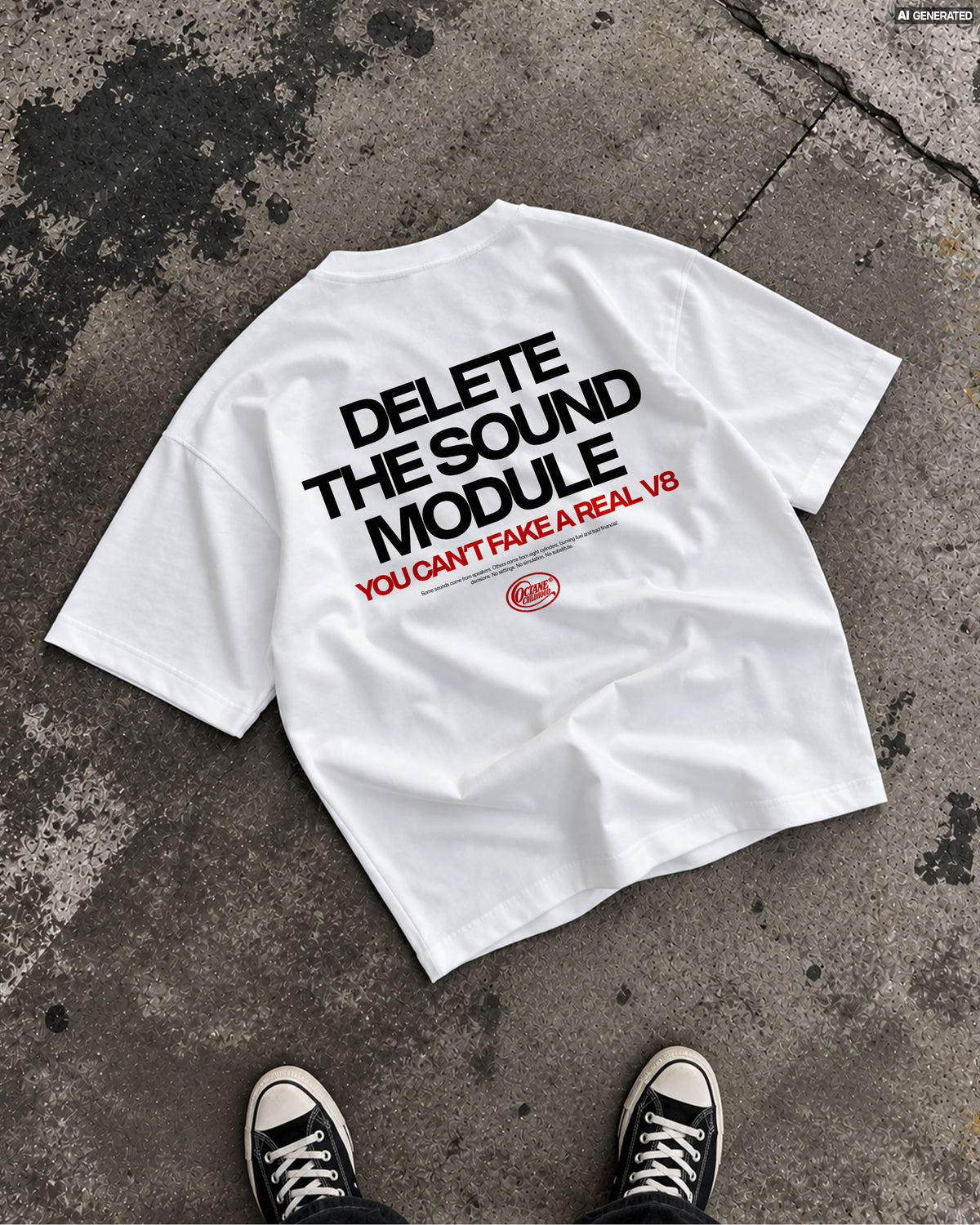 Octane Childhood Tee - Delete The Sound Module. You Can’t Fake A Real V8.-6