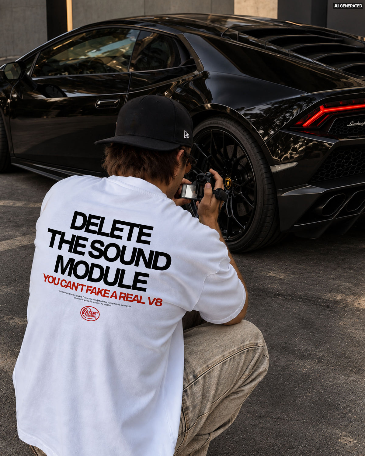 Octane Childhood Tee - Delete The Sound Module. You Can’t Fake A Real V8.-9