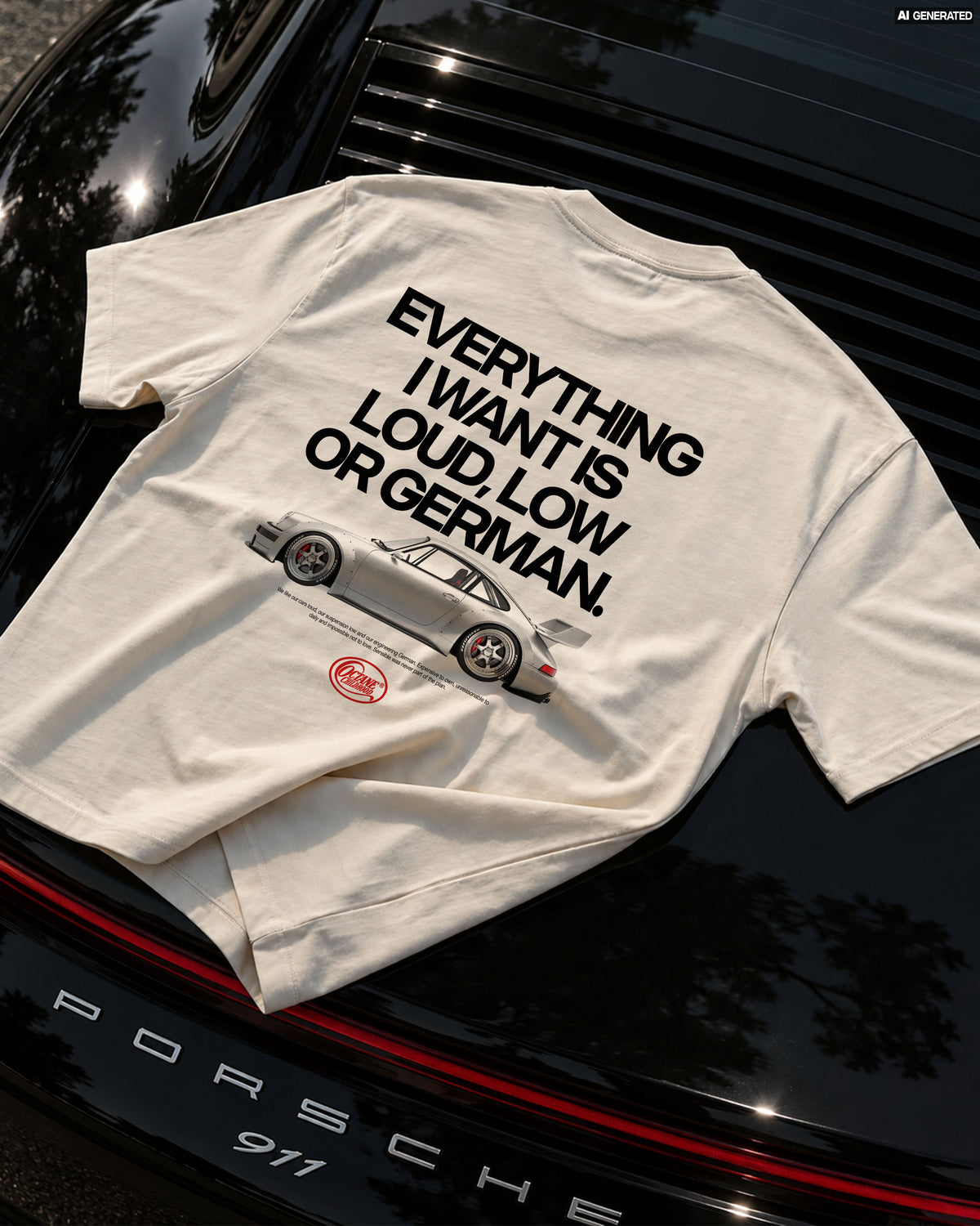 Octane Childhood Tee - Everything I Want Is Loud, Low or German.-3