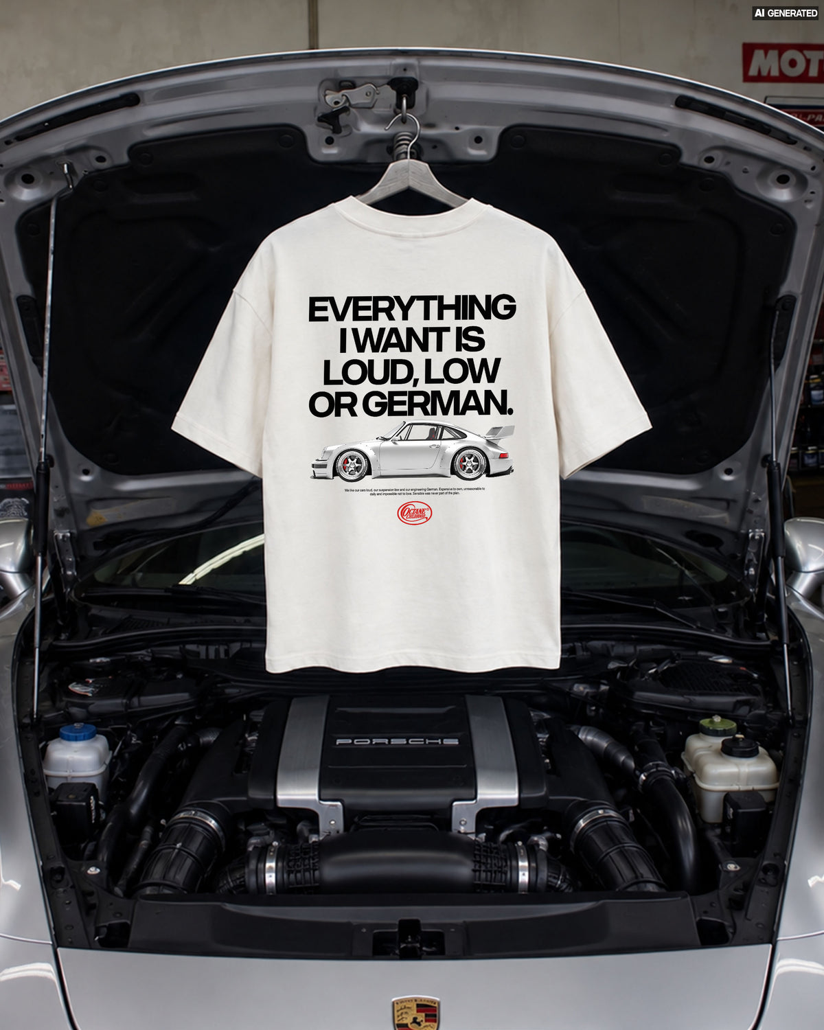 Octane Childhood Tee - Everything I Want Is Loud, Low or German.-9