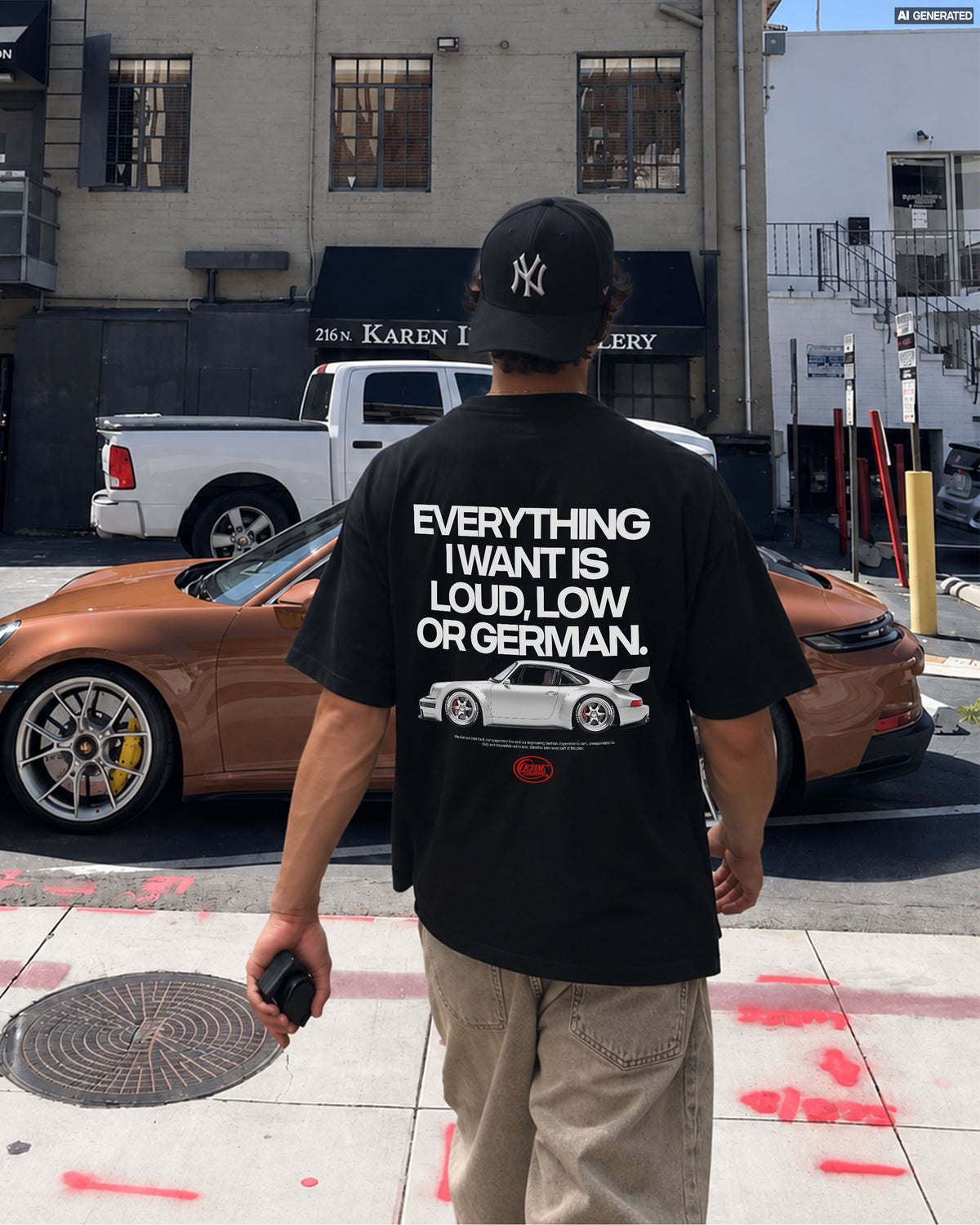 Octane Childhood Tee - Everything I Want Is Loud, Low or German.
