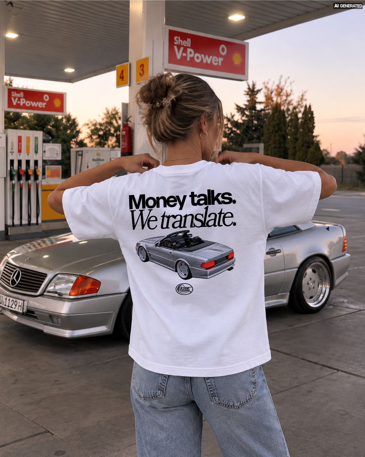 Octane Childhood Tee - Money talks. We translate.-10