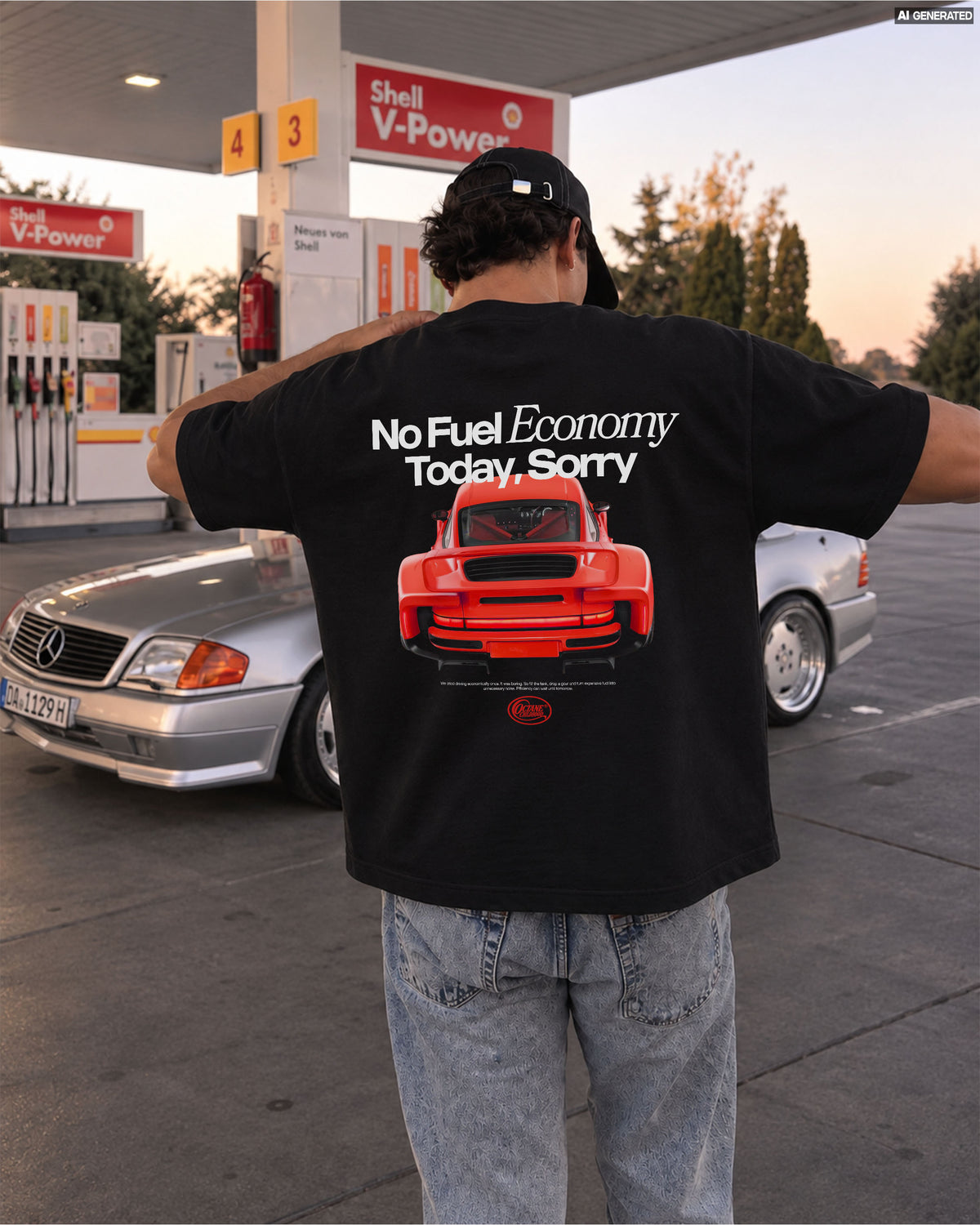 Octane Childhood Tee - No Fuel Economy Today, Sorry-9