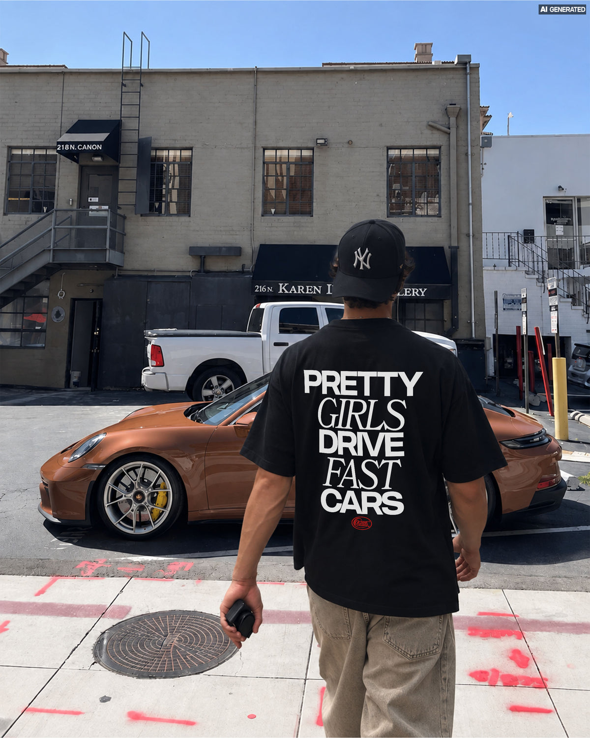 Octane Childhood Tee - Pretty Girls Drive Fast Cars-7