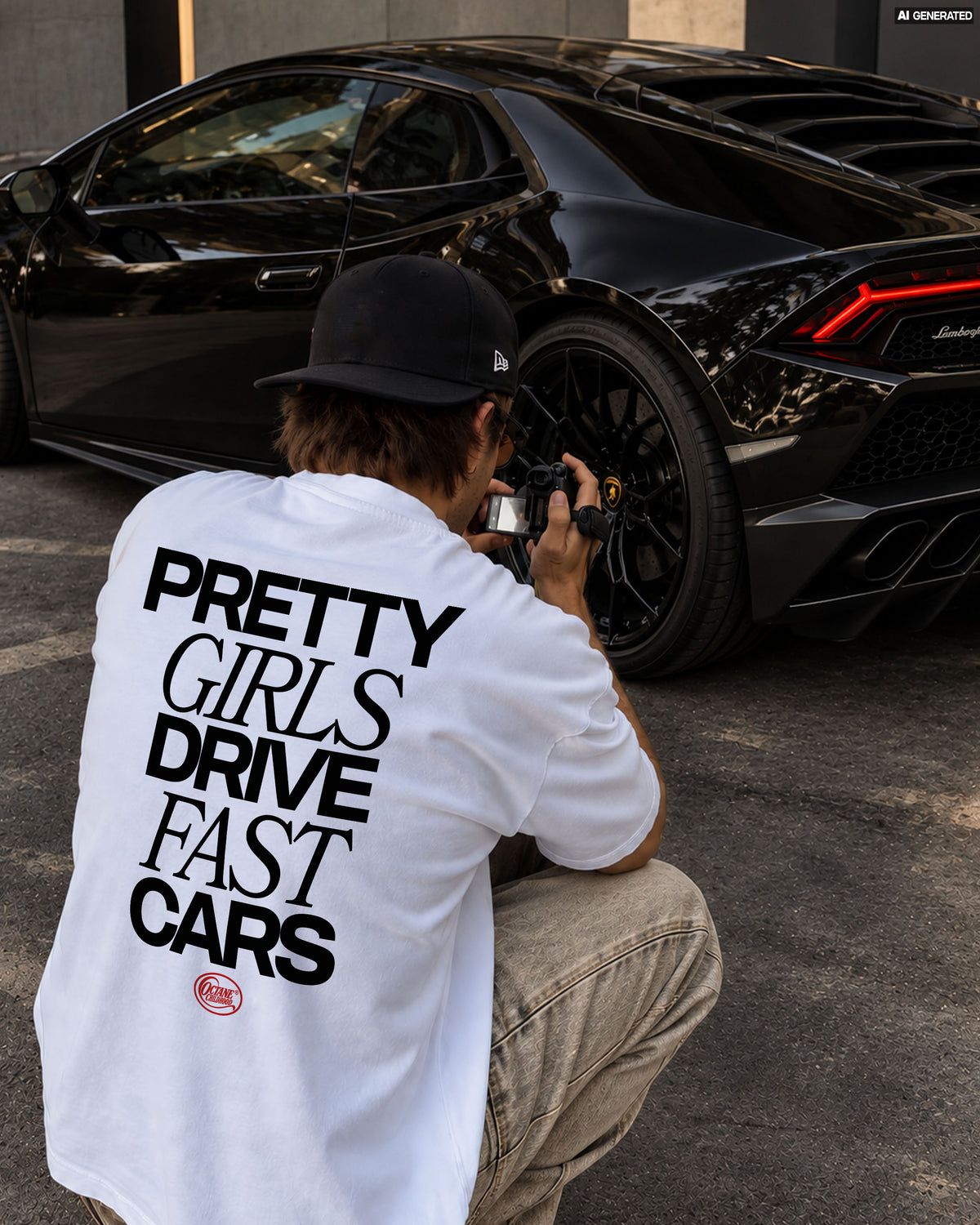 Octane Childhood Tee - Pretty Girls Drive Fast Cars-8