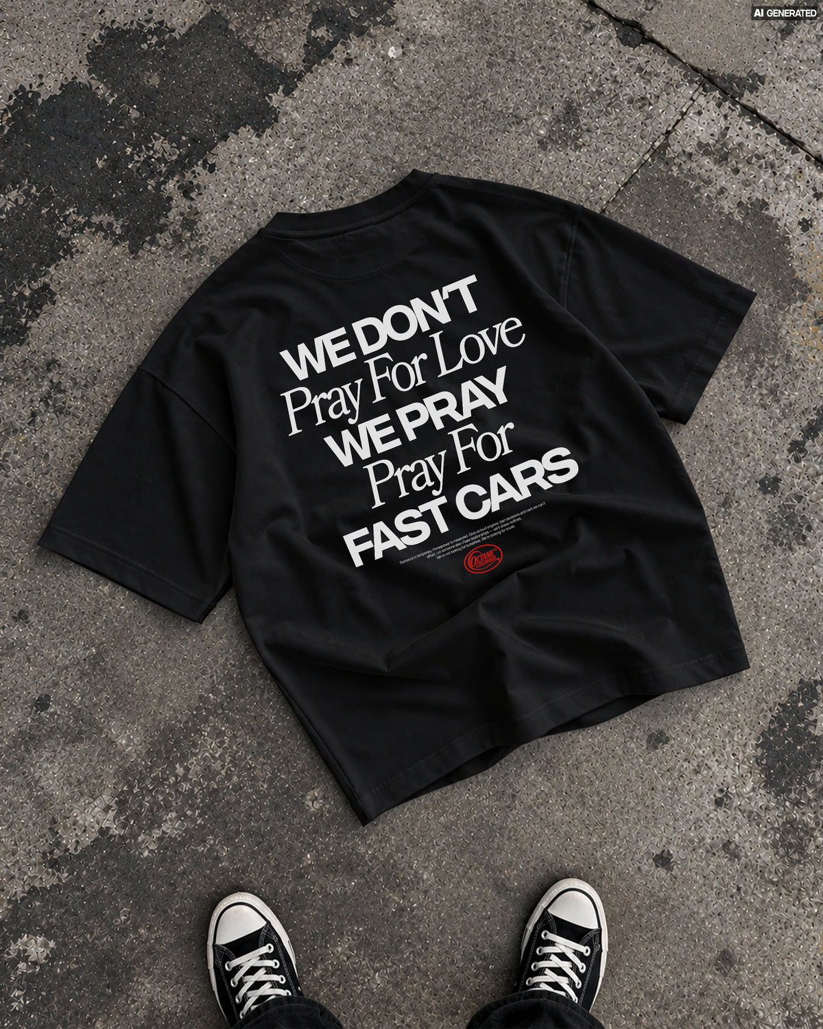 Octane Childhood Tee - We Don’t Pray For Love. We Pray For Fast Cars.-4