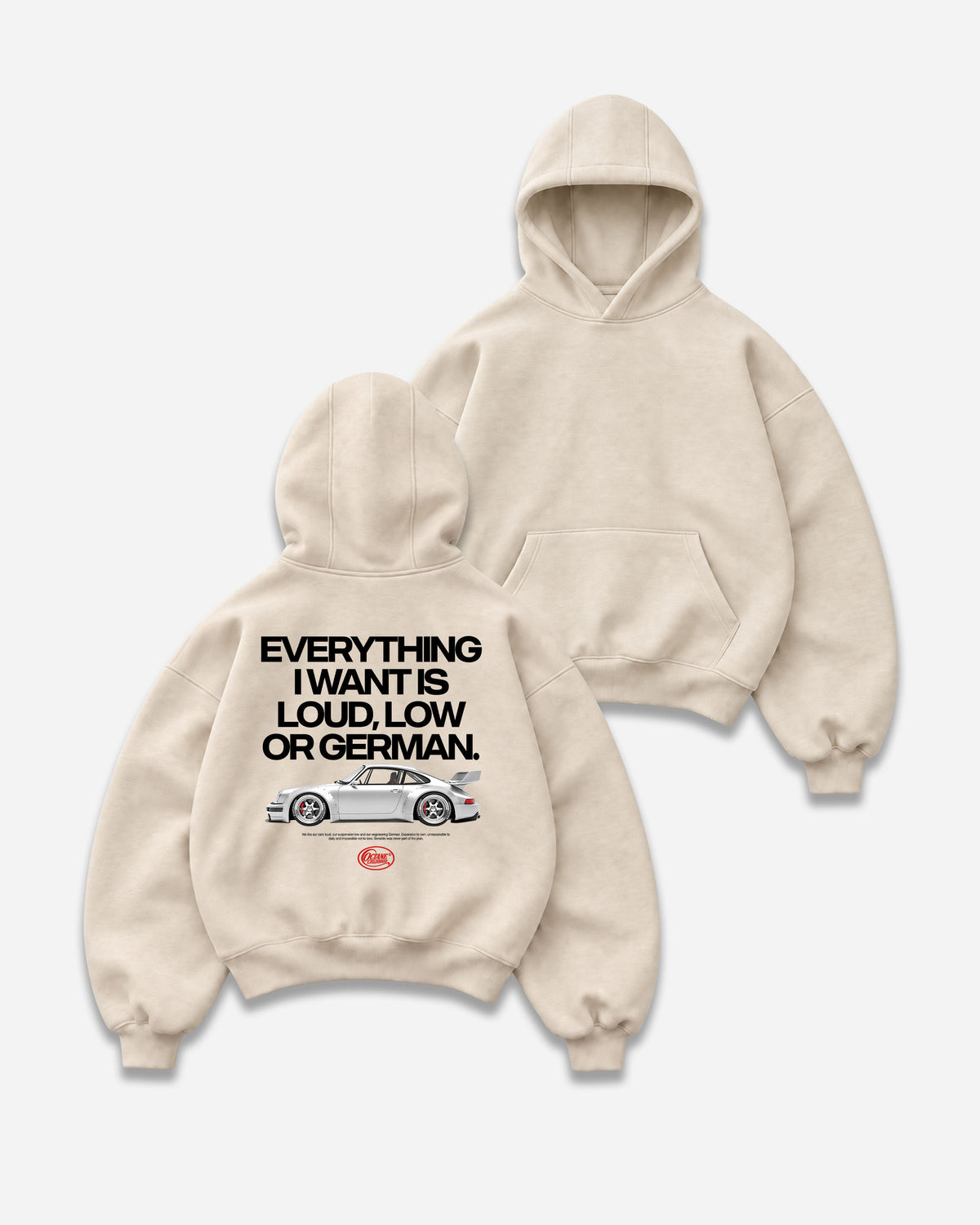 Octane Childhood Hoodie - Everything I Want Is Loud, Low or German.-12